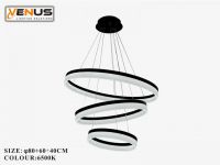 Suspension LED design - 3 colors - télécommande - Dimmable 