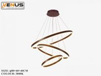 Suspension LED design - 3 colors - télécommande - Dimmable 