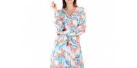 NUMPH - Robe Multicolore Manches Longues