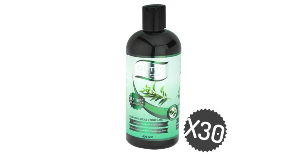 Shampoing à l'huile d'arbre à thé carton